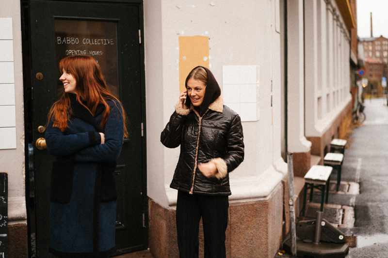Sarah Francesca Brænne (t.v.) og Rikke Gregersen